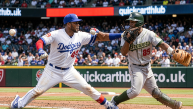 dodgers vs brewers