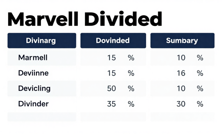 marvell stock dividend