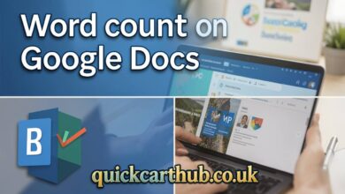 word count on google docs