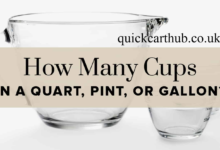 How Many Cups In A Quart?