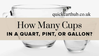 How Many Cups In A Quart?