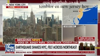 temblor en new jersey hoy
