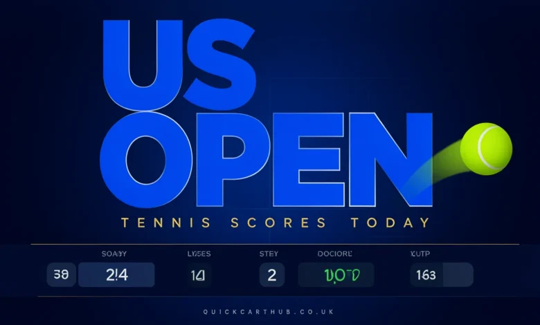 US Open Tennis Scores Today