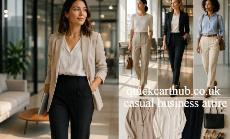 casual business attire