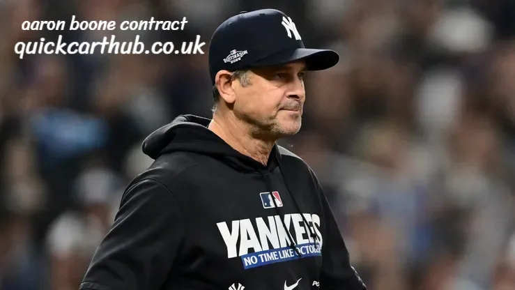 aaron boone contract